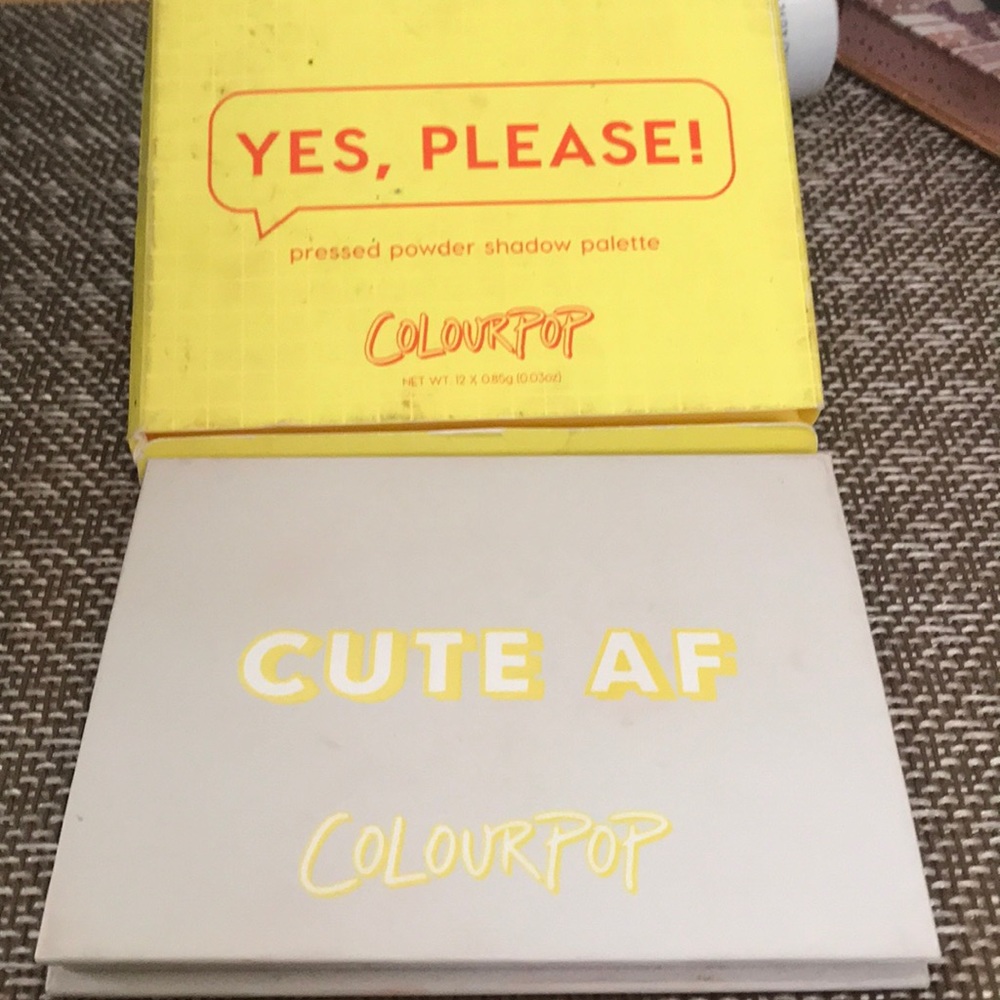 Colourpop Cute Af eyeshadow palette  Collectible